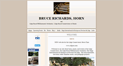 Desktop Screenshot of brucerichardshorn.com
